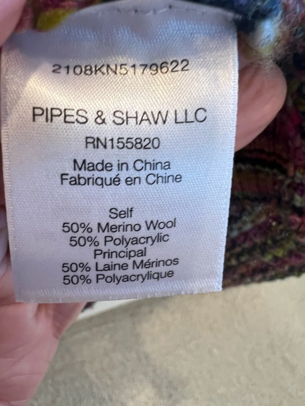 Veronica Beard Multicolor Open-Front Knit Cardigan - Pink, Yellow, Green - Picture 4 of 5